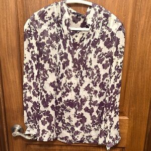 Banana Republic, sheer blouse